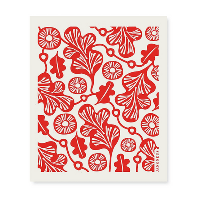Red Oak Leaf - The Amazing Swedish Dishcloth