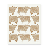 amazing swedish dishcloth highland cow sand