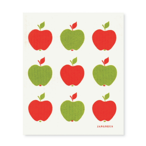 Apples - Red & Green - The Amazing Swedish Dish Cloth