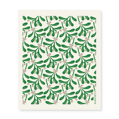 Mistletoe - Green - The Amazing Swedish Dishcloth