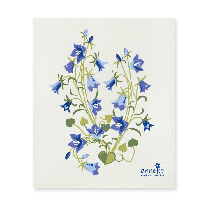 amazing swedish dishcloth bluebells by anneko