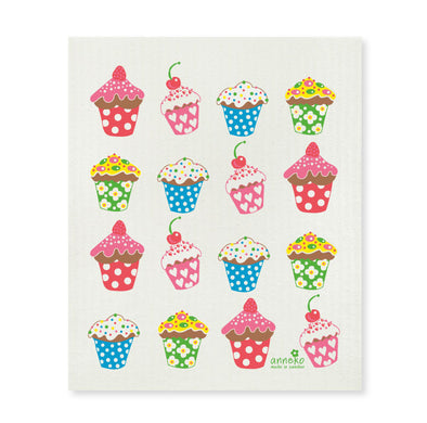 Cupcakes - The Amazing Swedish Dish Cloth