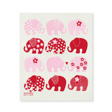 Elephant - Pink - The Amazing Swedish Dish Cloth