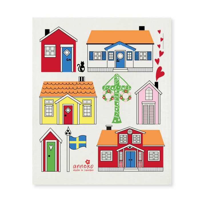 amazing swedish dishcloth swedish houses by anneko