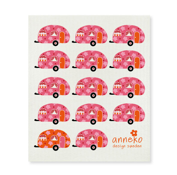 Pink Campers - The Amazing Swedish Dish Cloth