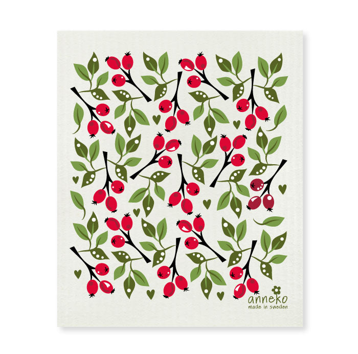 amazing swedish dishcloth rosehips by anneko