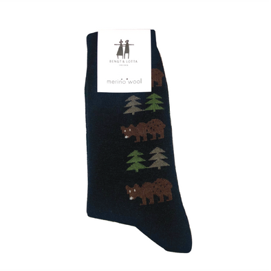 Bear - Bengt and Lotta - Swedish Socks