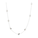 Pebble Mini Multi Necklace Steel