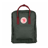 Forest Green & Ox Red - Classic Kanken Backpack