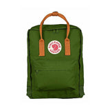 Leaf Green with Burnt Orange Straps - Classic Kanken Backpack