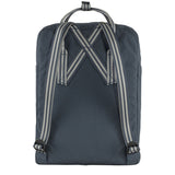Navy Long Stripe- Classic Kanken Backpack