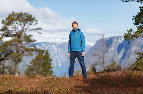 3 Layer Softshell Jacket Unisex - Ocean Blue
