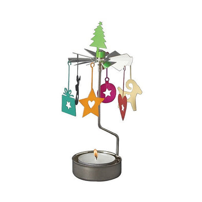 Christmas Decorations - Rotating Carousel Candle Holder
