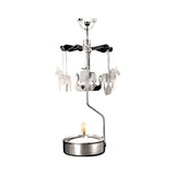 Rotating Candle Holder - Swedish Symbols
