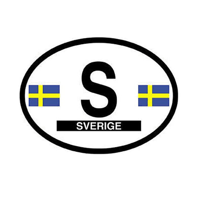 Sverige (Sweden) Vinyl Car Decal