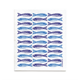 Amazing Swedish Dishcloth - Blue Sardines
