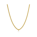 Tinsel Necklace Pearl Gold