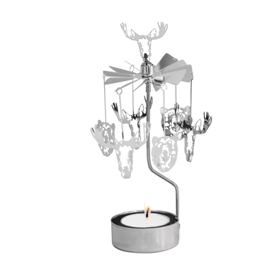 Nordic Animals - Rotating Carousel Candle Holder