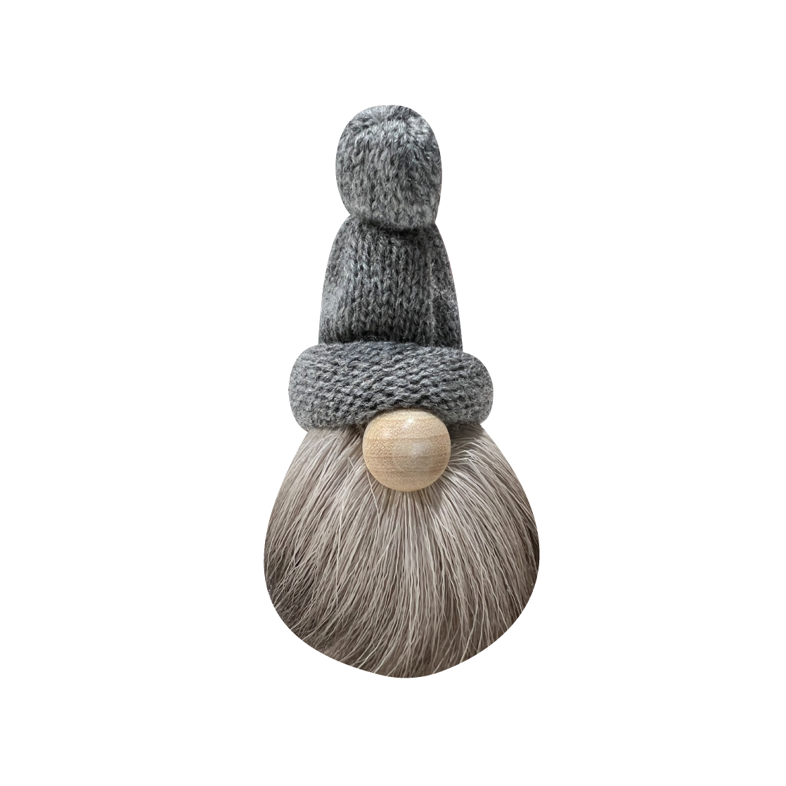Tomte - Reindeer Beard & Knit Hat, 3" tall