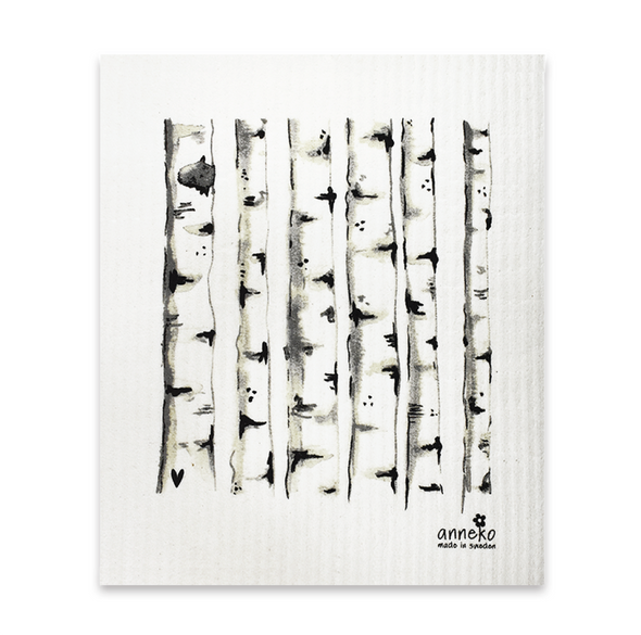 Birch Trees  - The Amazing Swedish Dish Cloth
