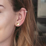 Dottie Studs Earrings Gold