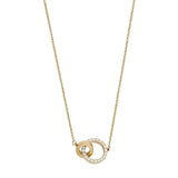 Eternal Orbit Necklace Gold