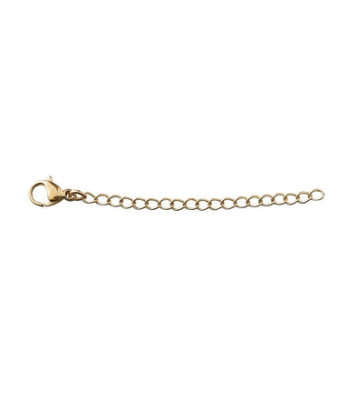 Chain Extension for Necklaces and Bracelets - Gold