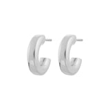 Halo Creoles Gold Earrings
