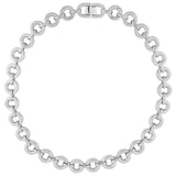 Halo Necklace Multi Steel