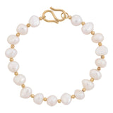 Iris Pearl Bracelet White Gold