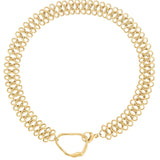 Pond Necklace Maxi Gold