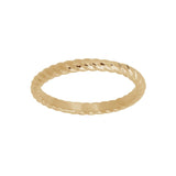Rope Ring Gold