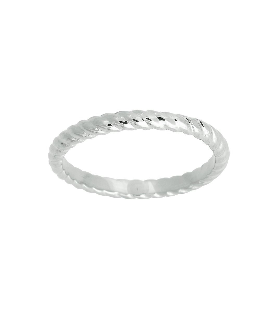 edblad swedish jewelry rope ring steel