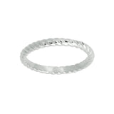 edblad swedish jewelry rope ring steel