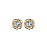 Thassos Stud Gold Earrings