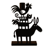 Donkey Pyramid - Ironwork Candle Holder