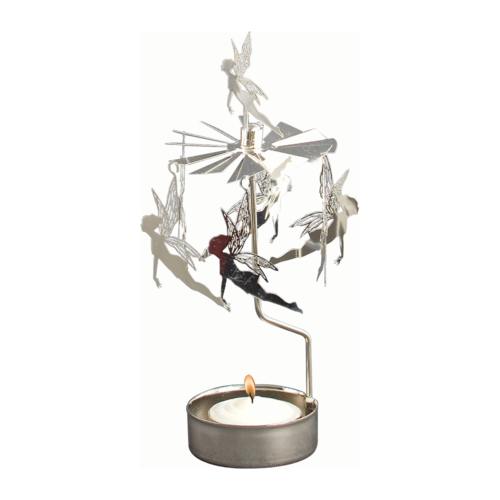 rotating candle holder fairies by pluto design sweden