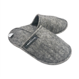 Wool Slippers - Grey