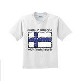 Made in America with Finnish parts T-Shirt - Baby Kids Size