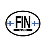 Suomi (Finland) Vinyl Car Decal