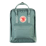 Frost Green Chess Pattern - Classic Kanken Backpack