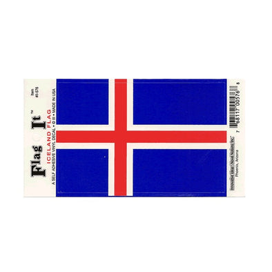 Iceland Flag Vinyl Car Decal