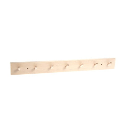 Birch Peg Rack - 7 Hook