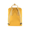 Ochre and Chess Pattern- Classic Kanken Backpack
