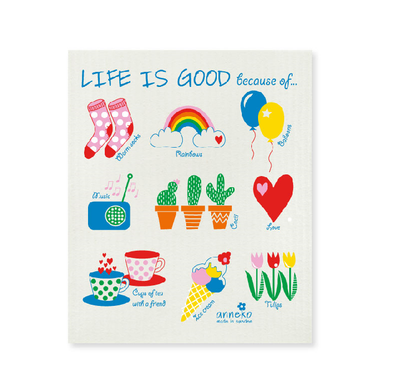 Life is Good - Because - The Amazing Swedish Dish Cloth