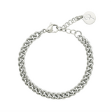 Lourdes Chain Bracelet Steel
