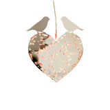 Red Light - Lovebirds Heart Decoration