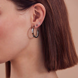 Monaco Earrings Small Steel