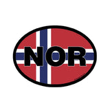 Nor Norway Vinyl Car Decal