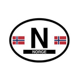 Norge (Norway) Vinyl Car Decal